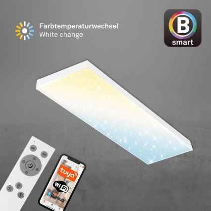 Brilo - LED Reguliuojama ant pagrindo montuojama panelė FRAMELESS LED/28W/230V 3000-6500K Wi-Fi Tuya + nuotolinio valdymo pultas