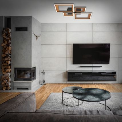 Brilo - LED reguliuojamas paviršinis šviestuvas FRAME LED/38W/230V