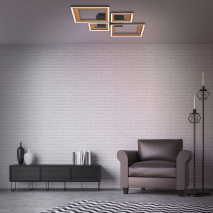 Brilo - LED reguliuojamas paviršinis šviestuvas FRAME LED/38W/230V