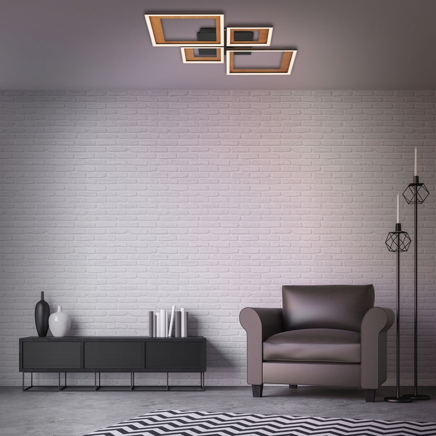 Brilo - LED reguliuojamas paviršinis šviestuvas FRAME LED/38W/230V