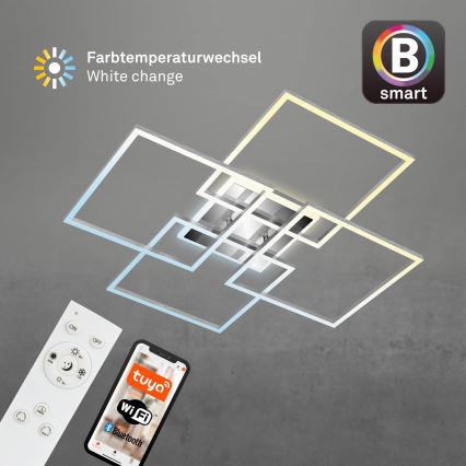 Brilo - LED reguliuojamas lubinis šviestuvas FRAME LED/50W/230V 2700-6500K Wi-Fi Tuya + nuotolinis valdymas