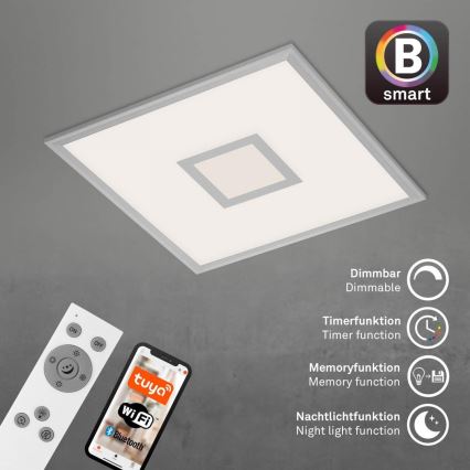 Brilo - LED RGB pritemdomas lubinis šviestuvas CENTRO LED/24W/230V 2700-6500K Wi-Fi Tuya + nuotolinio valdymo pultas
