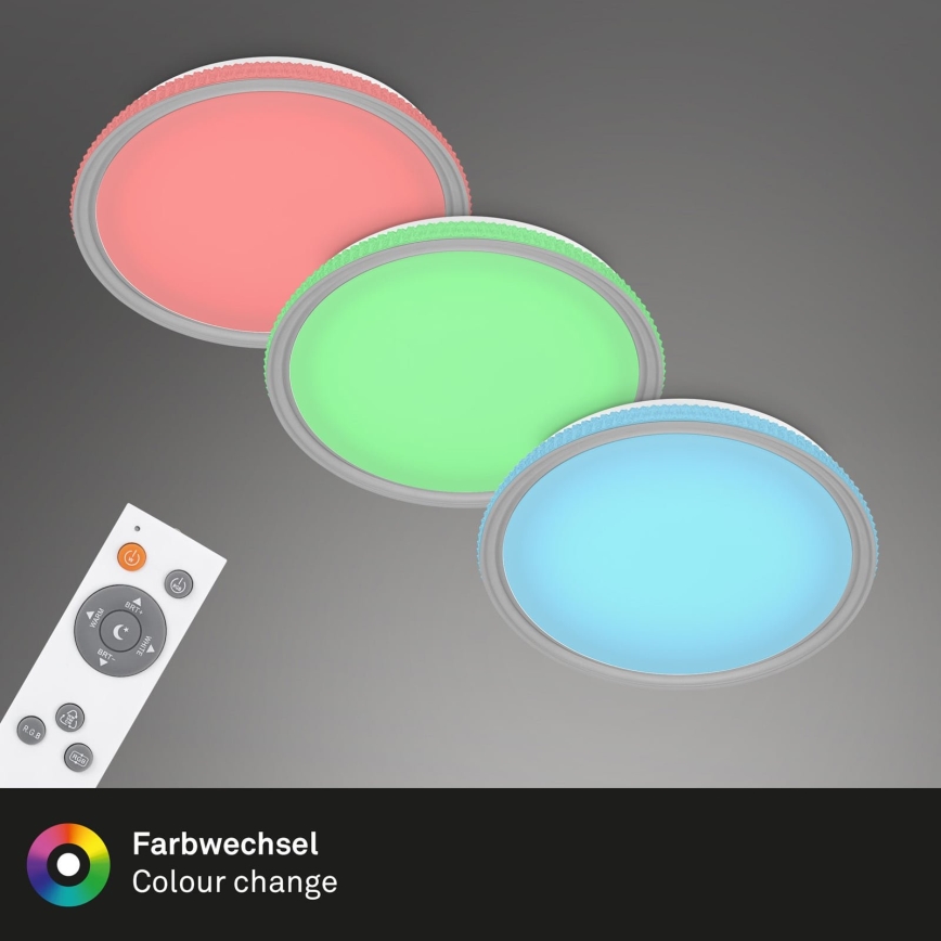 Brilo - LED RGB dimeriuojamas lubinis šviestuvas LED/40W/230V 3000-6500K + nuotolinis valdymas