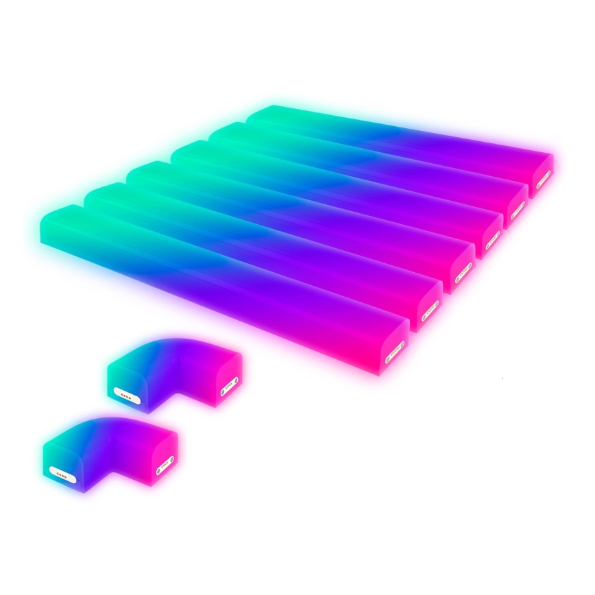 Brilo - LED RGBIC reguliuojama šviesos juosta Smart LED/24W/230V Wi-Fi Tuya