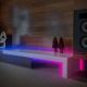 Brilo - LED RGBW Reguliuojama juostelė MUSIC 4,65m LED/12W/230V + nuotolinio valdymo pultas