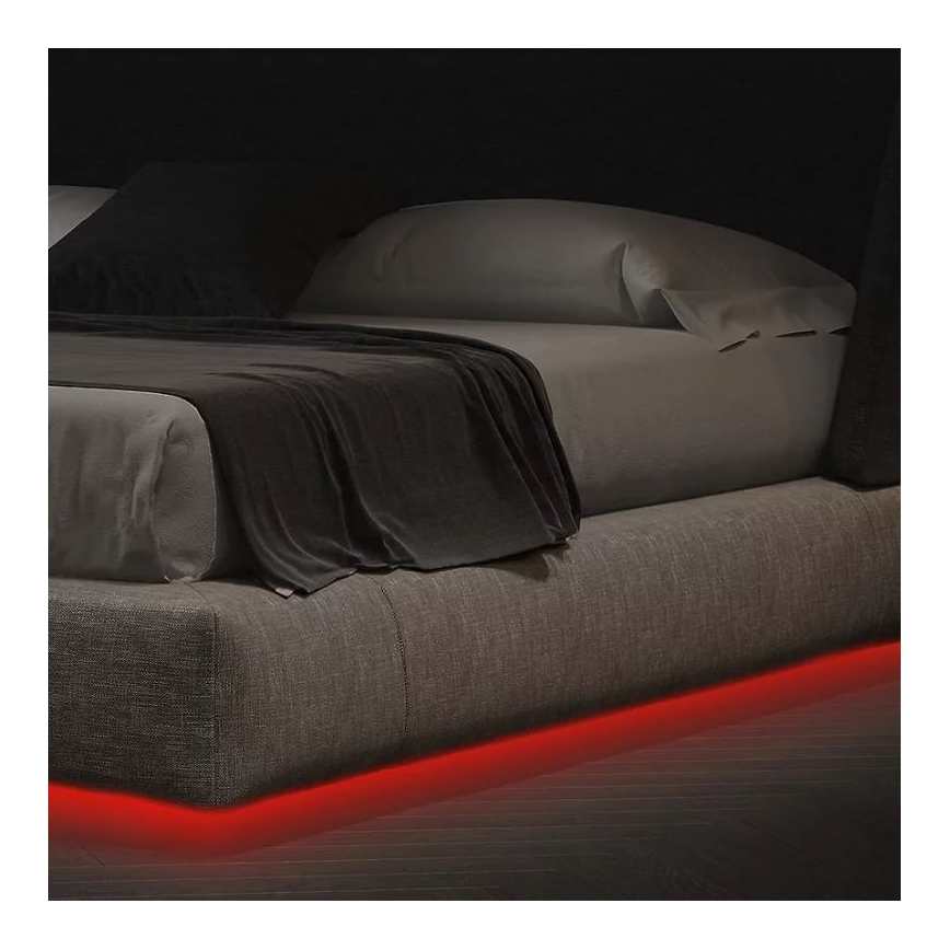 Brilo - LED RGBW Reguliuojama juostelė 6,5m LED/22W/230V + nuotolinio valdymo pultas