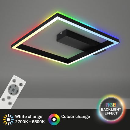 Brilo - LED RGBW reguliuojamas paviršinis šviestuvas FRAME LED/18W/230V 2700-6500K + nuotolinis valdymas