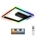 Brilo - LED RGBW reguliuojamas paviršinis šviestuvas FRAME LED/18W/230V 2700-6500K + nuotolinis valdymas