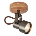 Brilo - LED taškinis šviestuvas TAHUN 1xGU10/5W/230V 3000K rudas