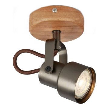 Brilo - LED taškinis šviestuvas TAHUN 1xGU10/5W/230V ruda