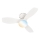 Brilo - reguliuojamas LED lubinis ventiliatorius PAN LED/15W/230V 3000-6500K balta + nuotolinio valdymo pultas