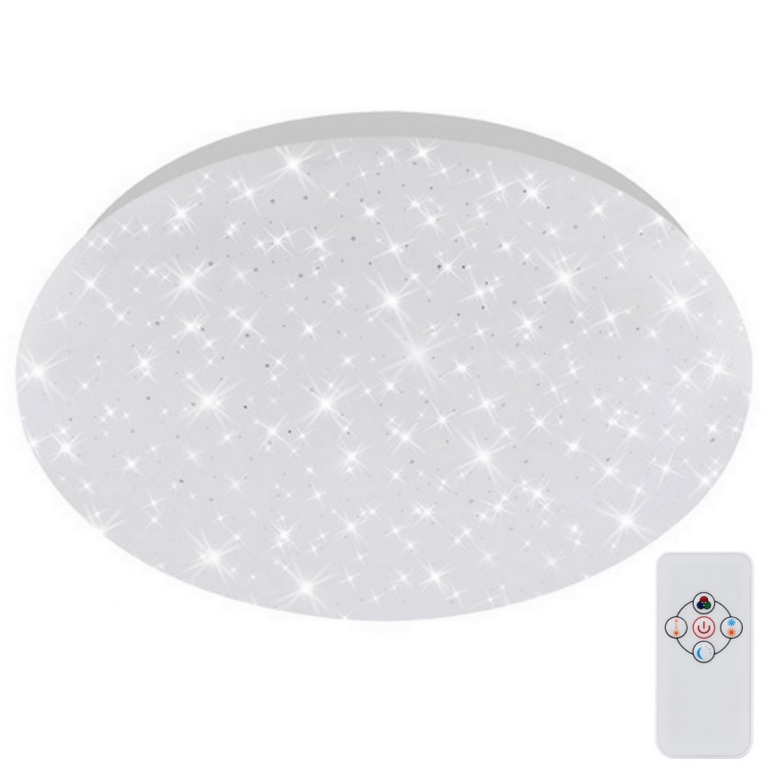 Brilo - RGBW Reguliuojamas lubinis šviestuvas STARRY SKY LED/10W/230V + nuotolinio valdymo pultas