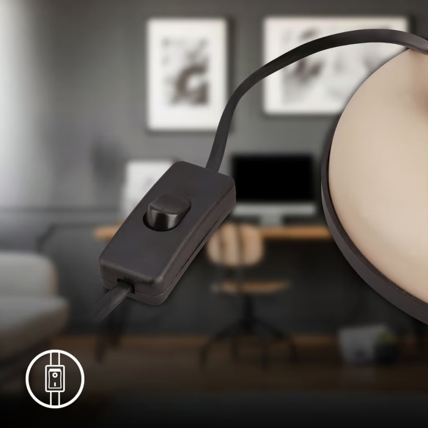 Brilo - Stalinė lempa PIXA 1xE14/25W/230V smėlinė