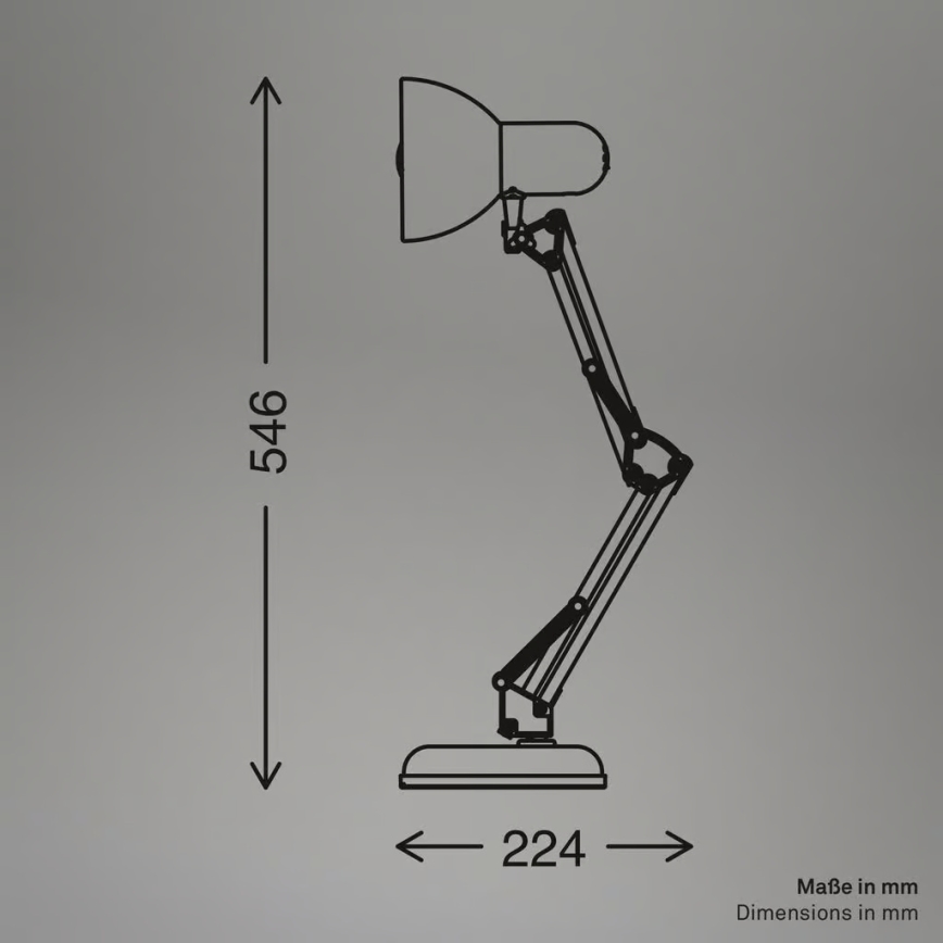 Brilo - Stalinė lempa PIXA 1xE14/25W/230V smėlinė