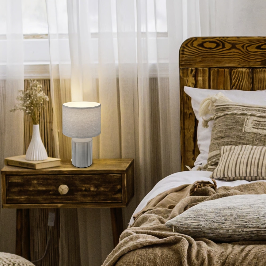 Brilo - Stalinis šviestuvas INO 1xE14/10W/230V pilkas