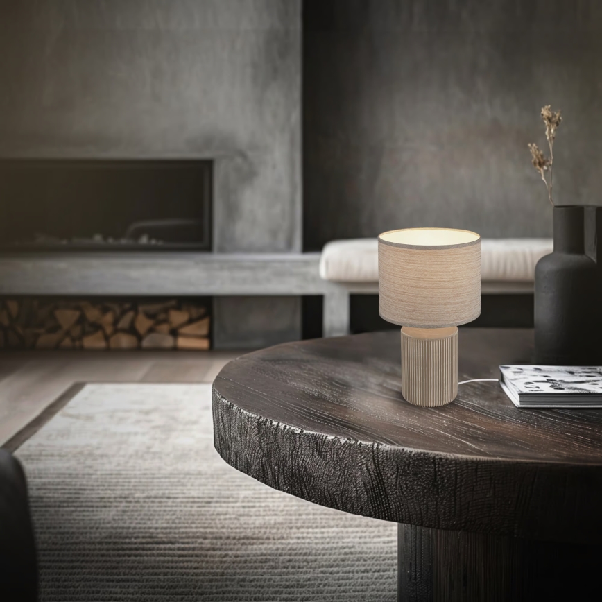 Brilo - Stalo lempa INO 1xE14/10W/230V ruda