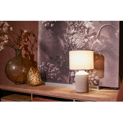 Brilo - Stalo lempa INO 1xE14/10W/230V ruda