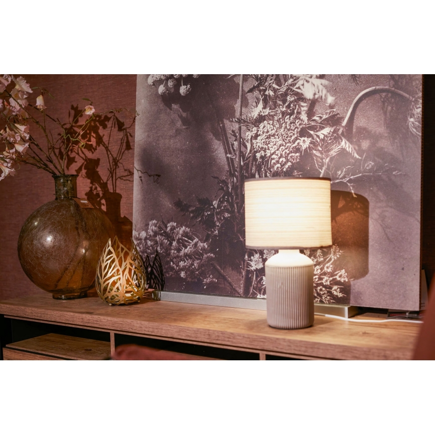 Brilo - Stalo lempa INO 1xE14/10W/230V ruda