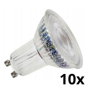 Briloner 0548-003 - KOMPLEKTAS 10x LED elektros lemputė GU10/3,5W/230V 3000K