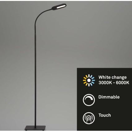 Briloner 1297-015 - LED Pritemdomas lankstus toršeras LED/6,6W/230V 3000K/4000K/6000K