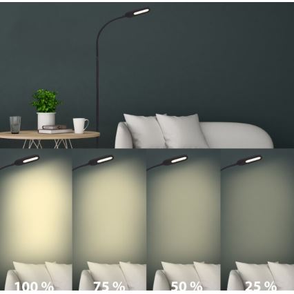 Briloner 1297-015 - LED Pritemdomas lankstus toršeras LED/6,6W/230V 3000K/4000K/6000K