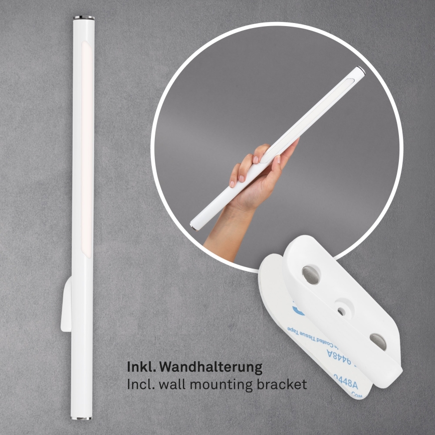 Briloner 1384-016 - LED Pritemdomas jutiklinė Toršeras 2in1 EVERYWHERE LED/2,3W/5V 2000 mAh