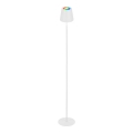 Briloner 1507016 - LED reguliuojama pastatoma lempa KIKI LED/4,3W/5V IP44 2600 mAh balta
