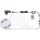 Briloner 2035-090 - LED RGB Juosta 90xLED/0,16W/230V IP44 + Nuotolinio valdymo pultas