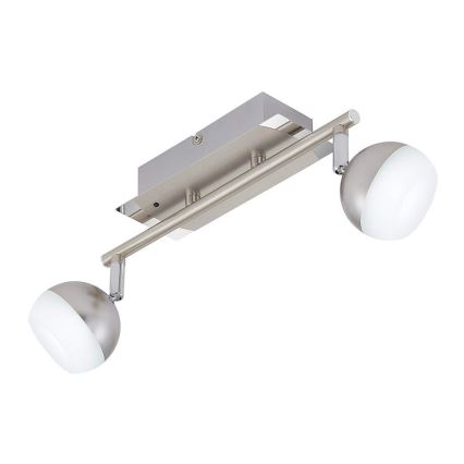 Briloner 2040-022 - LED RGB Pritemdomas kryptinis šviestuvas 2xLED/3,3W/230V + Nuotolinio valdymo pultas