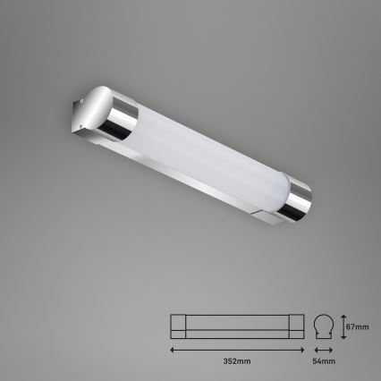 Briloner 2051-018 - LED vonios veidrodžio apšvietimas LED/8W/230V IP44