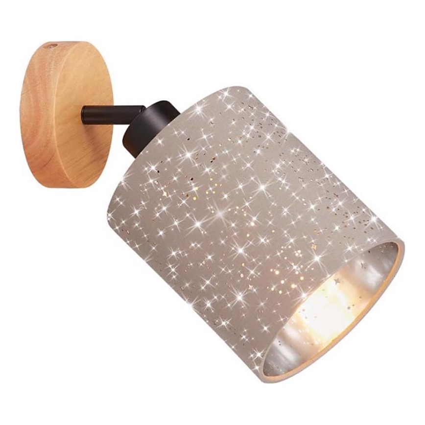 Briloner 2078-011 - Sieninis akcentinis šviestuvas SPOTLIGHT 1xE27/25W/230V smėlio spalva