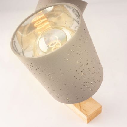 Briloner 2078-041 - Akcentinis apšvietimas SPOTLIGHT 4xE27/25W/230V smėlio spalva