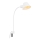 Briloner 2079-016 - Sieninė lanksti lempa 1xE27/10W/230V balta