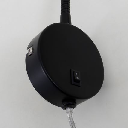 Briloner 2082-015 - LED sieninis šviestuvas COMFORT LIGHT 1xGU10/5W/230V juodas