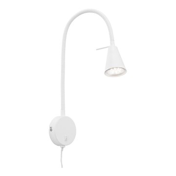 Briloner 2082-016 - LED lanksti sieninė lempa COMFORT LIGHT 1xGU10/5W/230V balta