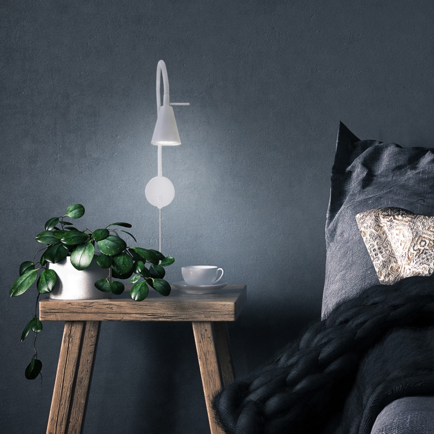 Briloner 2082-016 - LED sieninis šviestuvas COMFORT LIGHT 1xGU10/5W/230V baltas