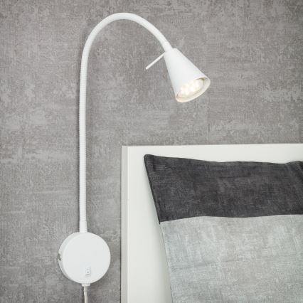 Briloner 2082-016 - LED sieninis šviestuvas COMFORT LIGHT 1xGU10/5W/230V baltas