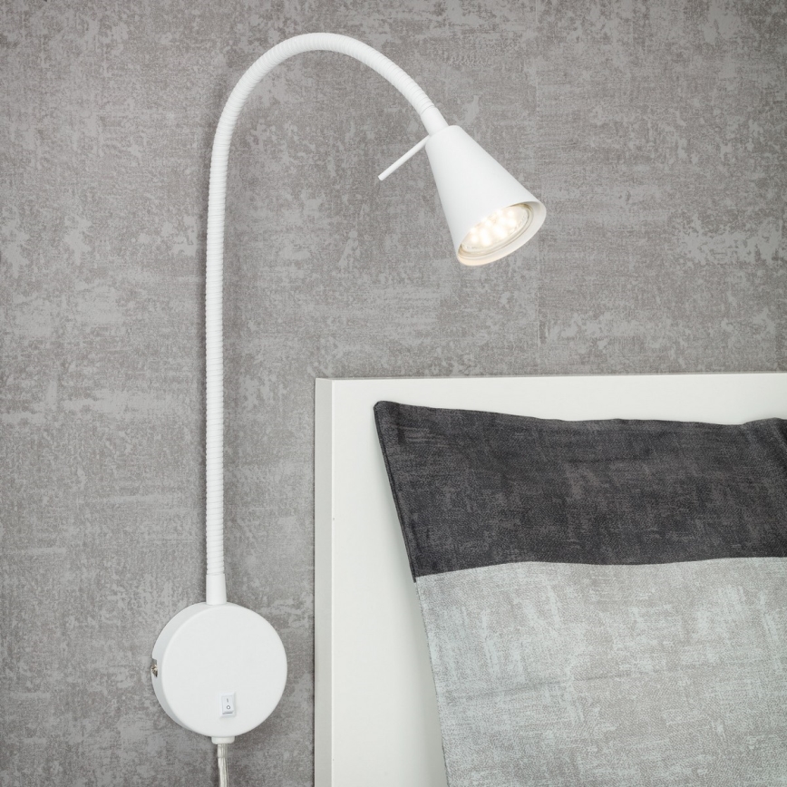 Briloner 2082-016 - LED sieninis šviestuvas COMFORT LIGHT 1xGU10/5W/230V baltas