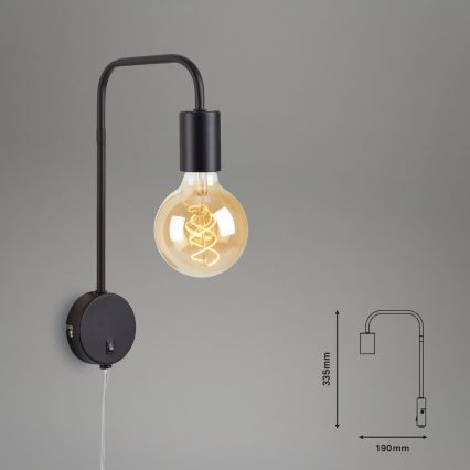 Briloner 2086-015 - Sieninis šviestuvas 1xE27/10W/230V