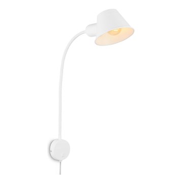 Briloner 2089-016 - baltas sieninis šviestuvas 1xE27/10W/230V