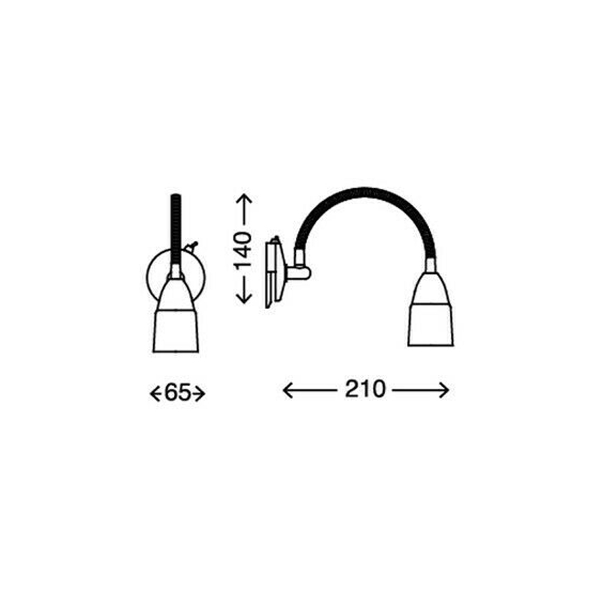 Briloner 2097-018 - LED veidrodžio apšvietimas SPLASH 1xG9/2,5W/230V