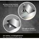 Briloner 2104-018 - LED vonios veidrodžio apšvietimas DUN LED/5W/230V 30 cm IP44