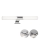 Briloner 2113-118 - LED vonios veidrodžio apšvietimas LED/12W/230V IP44 47 cm blizgus chromas