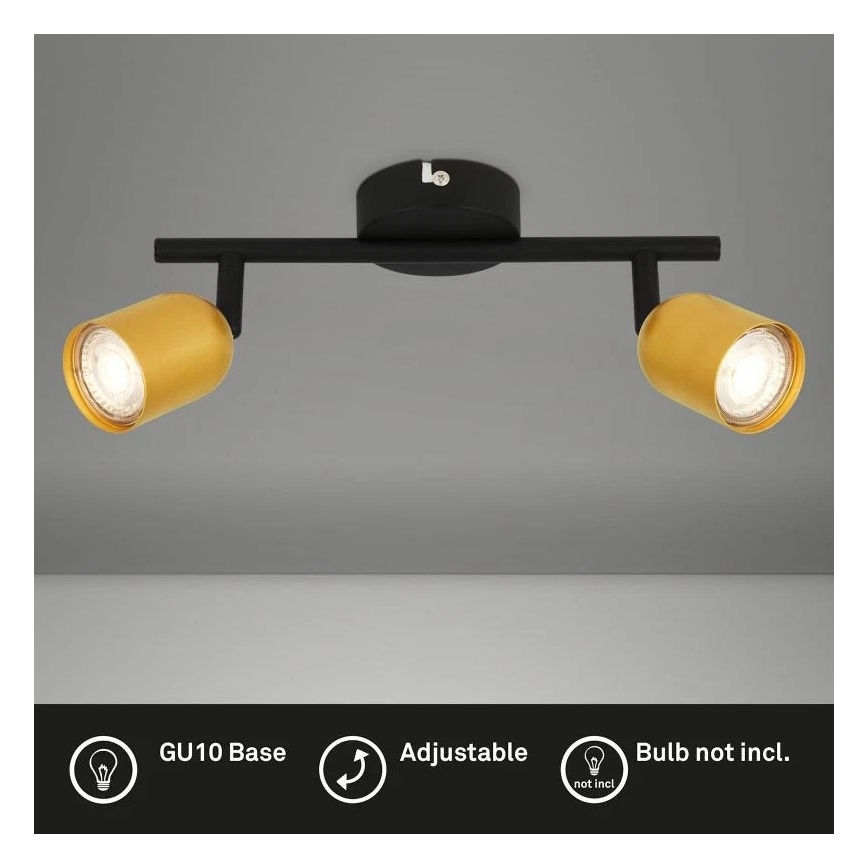 Briloner 2145-027 - Taškinis šviestuvas 2xGU10/9W/230V