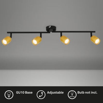 Briloner 2145-047 - Taškinis šviestuvas 4xGU10/9W/230V