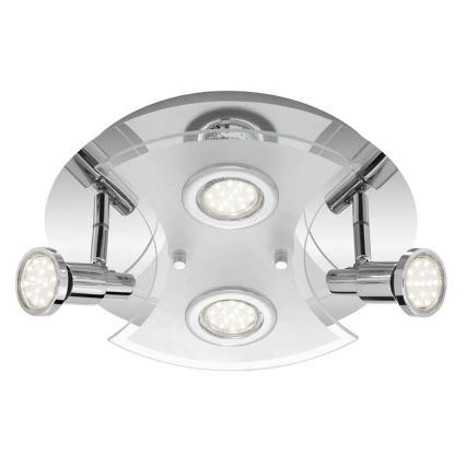 Briloner 2159-048LM - LED akcentinis šviestuvas SPLASH 4xGU10/3W/230V