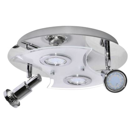 Briloner 2159-048LM - LED akcentinis šviestuvas SPLASH 4xGU10/3W/230V