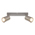 Briloner 2172-022 - Taškinis šviestuvas SPOT 2xGU10/9W/230V, matinis chromas