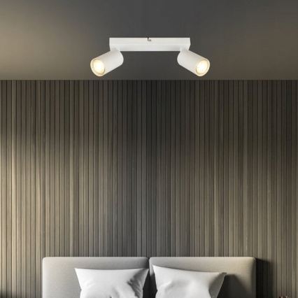 Briloner 2172-026 - Taškinis šviestuvas SPOT 2xGU10/9W/230V baltas