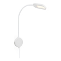 Briloner 2177016 - LED Pritemdoma sieninė lanksti lempa LED/6W/230V balta
